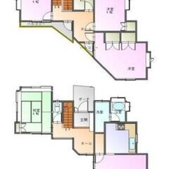 格安DIY戸建4LDK🉐★初期費用20,000円 即入居可 1月末まで家賃無料　駐車場２台付き★ 家賃3万【ペット可 】 戸建て 格安 DIY可能 複数入居可 賃貸物件 バストイレ別 事務所・寮として利用可能  - 比企郡