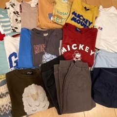 【無料】子供・ベビー服（50〜110cm）あげます