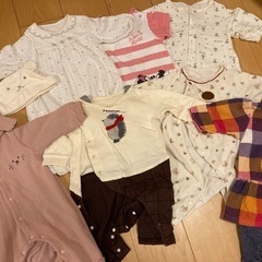 【無料】子供・ベビー服（50〜110cm）あげますの画像
