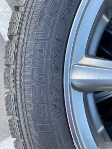 ハスラー等165/60R15 スタッドレス