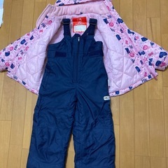 値下げ！スキーウェア　キッズ　120cm 女の子　サンリオ　ハローキティ　の画像
