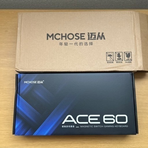 【新品未使用】MCHOSE ACE60PRO ブラック   天王軸版