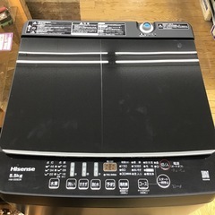 #L-24【ご来店頂ける方限定】Hisenseの5.5K洗濯機です