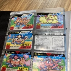 バーコードバトラー 本体とカードファイルカード80枚の画像