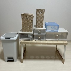 そろそろ掲載終了します　収納グッズとゴミ箱