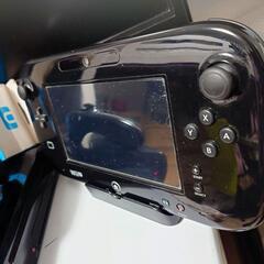 WIIU プレミアムセット 32GB 本体黒 コントローラー マイク付きの画像