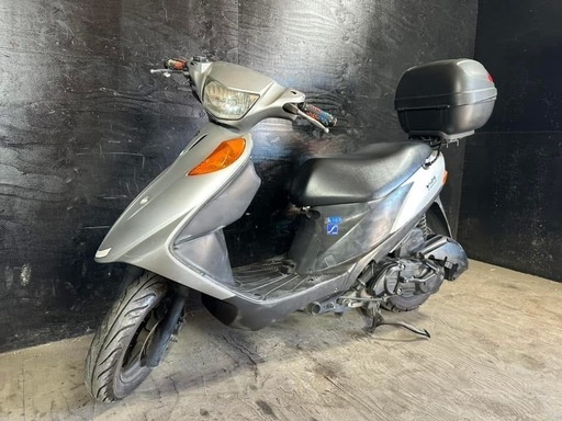 ★支払い総額8.0万円★走行テスト済み！始動動画もあり♪スズキ　アドレスv125 CF4EA 通勤快速！4スト、インジェクション！リアボックス付き！