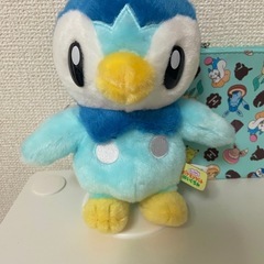 ポッチャマ　ぬいぐるみ　ポーチの画像
