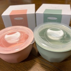 ミルフィア　蓋付きボウル　電子レンジ可　2個セット　の画像
