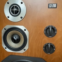 トリオスピーカーLS-700 動作確認未　レトロ品の画像