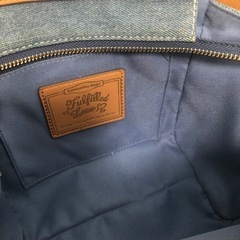 値下げしました‼️　⭐️サマンサベガ　デニムリボンハンドバッグ⭐️の画像