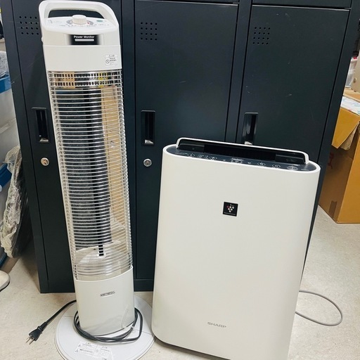 【✨‼️快適な空間を作る高性能家電2点セット‼️✨】SHARP KC-N500Y-W 空気清浄機 ＆ CORONA DH-921R 除湿機セット