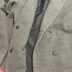 ⭐︎決まりました⭐︎AZUL アズール　Lサイズ　グレー　灰色　チェスターコート　羽織　ジャケット の画像