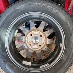 作業可能 新品 155/65R13  ﾊﾝｺｯｸｽﾀｯﾄﾞﾚｽﾀｲﾔと中古ｱﾙﾐ4本 ①の画像