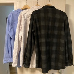 長袖シャツ3点セットの画像