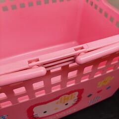 サンリオ ハローキティ バスケット 顔花 当時物 レトロの画像