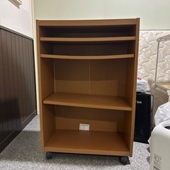 キャスター付き棚 無料