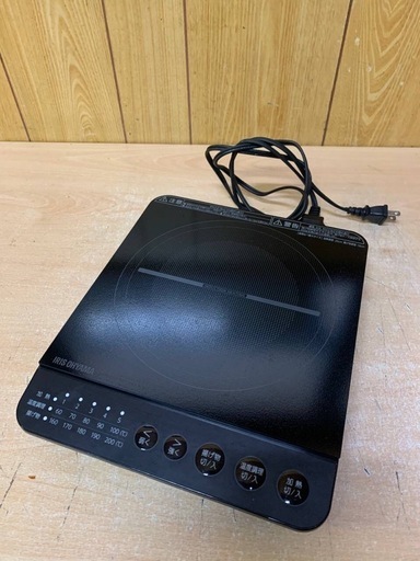♦️ アイリスオーヤマIHコンロ【2023年製】IHK-T392-B