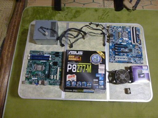 PCパーツ動作確認と未確認混在で一応ジャンク扱い。