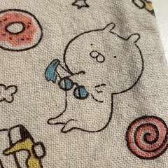 【超激レア】うさまる 超初期 巾着袋の画像