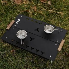 新品　キャンプ ロー テーブル 超軽量 コンパクト 折りたたみ ...