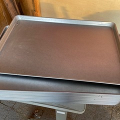 大型アルミ製トレイ(トレー)  業務用 65cm×45cm（ 製...