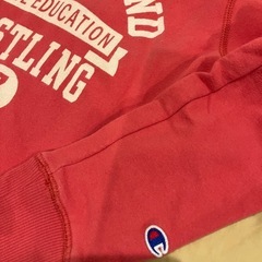 チャンピオン Champion フード付スウェットワンピ 前面プリントの画像