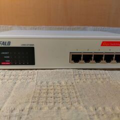 (2025) バッファロー スイッチングハブ BUFFALO LSW2-GT-5NSR(C1) 1000/100/10M 5ポートの画像