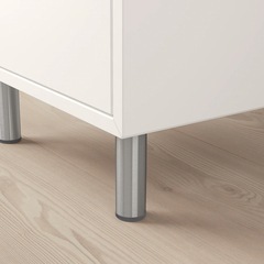IKEA エーケト シルバー脚付属