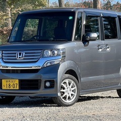 車検長い‼️★コミコミ価格★NBOXカスタム H25 純正ナビ　...