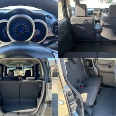 車検長い‼️★コミコミ価格★NBOXカスタム H25 純正ナビ　社外ホイール　バックモニター　TV ETC の画像