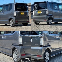 車検長い‼️★コミコミ価格★NBOXカスタム H25 純正ナビ　社外ホイール　バックモニター　TV ETC の画像