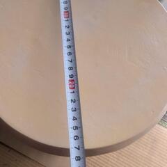 薔薇のパルテノンコラム オブジェ ガーデニング 
置物
の画像