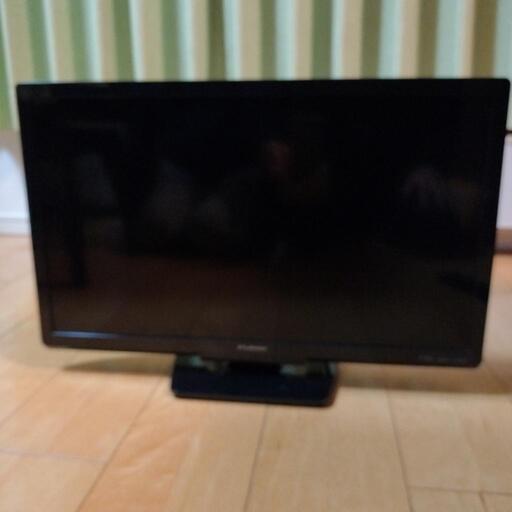 24型液晶TVと外付けHDD