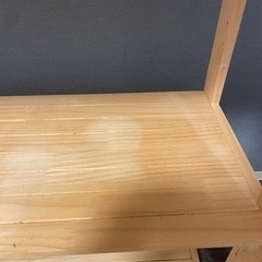 【テレビ台と同時購入優先】ニトリ　パインラックの画像