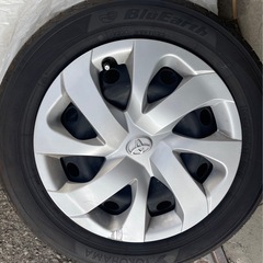 シエンタ NSP170G】185/60R15★純正 15インチ スチール ホイールの画像