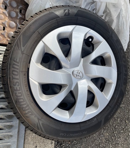 シエンタ NSP170G】185/60R15★純正 15インチ スチール ホイール