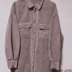 AZUL by moussy ソフトコーデュロイシャツ