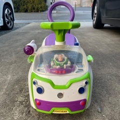 Disneyトイストーリー　バズライトイヤー 手押し車 乗用玩具の画像