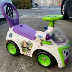Disneyトイストーリー　バズライトイヤー 手押し車 乗用玩具の画像