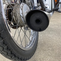 スーパーカブ90マフラーの画像