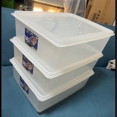 値下げ⤵︎超お得‼️14.5L特大収納ケース新品　1個の画像