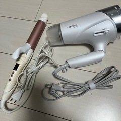 ドライヤーと2wayアイロン