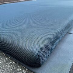 三つ折りウレタンマットレス （ネイビー）シングルサイズの画像