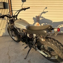 ヤマハ　TW200 アルミタンク　2JLの画像
