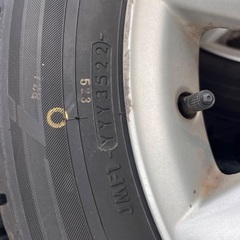 16インチ　スタッドレス　ホイール付きの画像