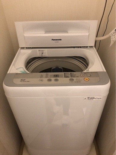 【本日まで限定】Panasonic 全自動洗濯機　5.0kg