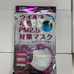 【激安】ウィルス　花粉　pm2.5.対策マスク　小さめサイズ1400枚セットの画像