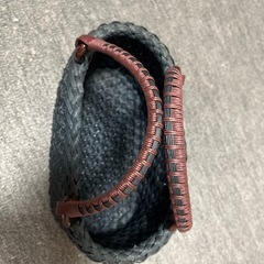 【取引者決定しました】ハンドメイド籠バックの画像