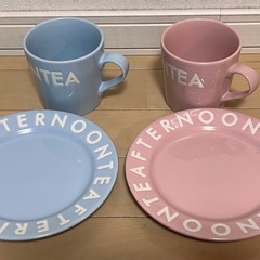 アフタヌーンティー🫖マグカップ＆プレートの画像